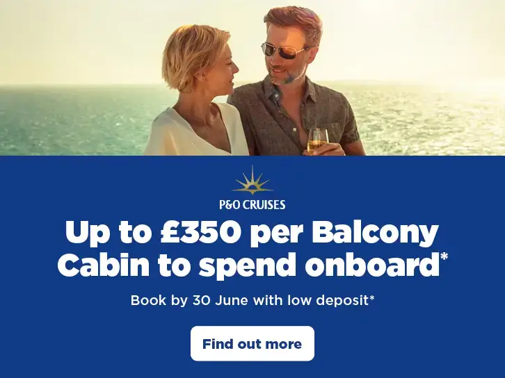 P&O onboard credit